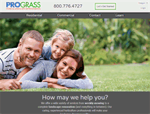 Tablet Screenshot of prograss.com